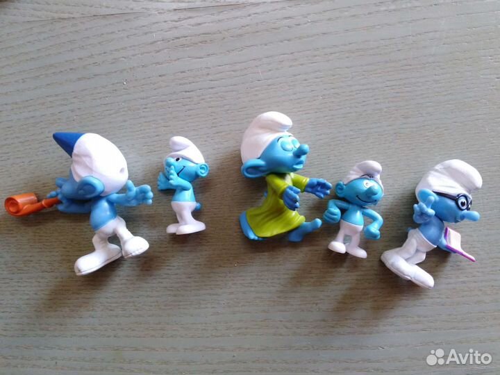 Фигурки Смурфики