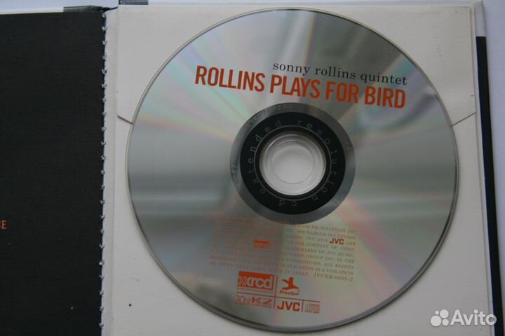 CD Rollins Plays For Bird. US. xrcd