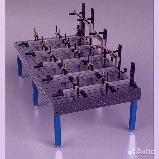 3Д стол для сварки 1000х800х100 толщиной 12 мм