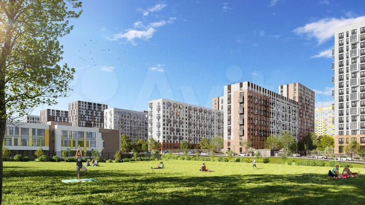 Квартира-студия, 22,9 м², 2/17 эт.