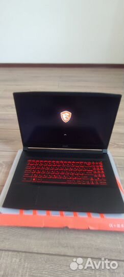 Игровой ноутбук msi katana