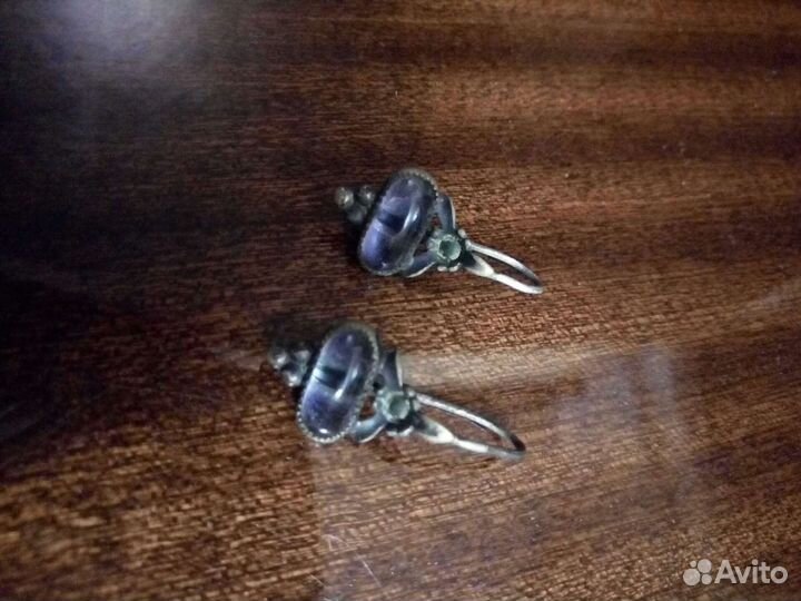 Серьги бижутерия СССР