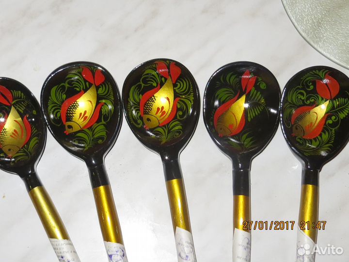 Продам ложки. липецкие узоры. В нов сост. год 1986
