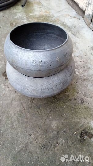 Чугунок СССР, бочка толстостенная