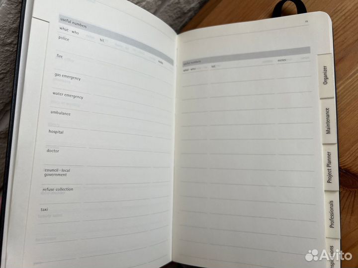 Блокнот Moleskine Home Life Journal