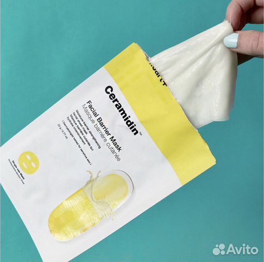 Dr jart ceramidin набор тканевых масок 5 шт