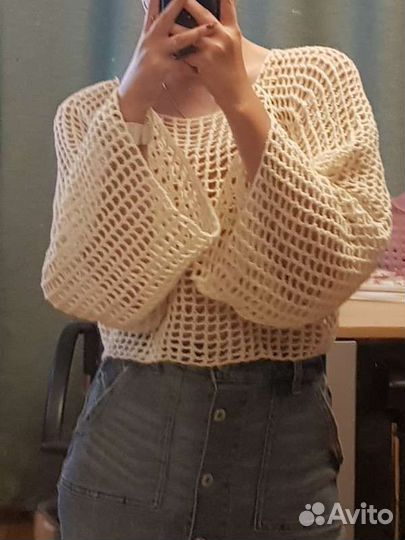 Кофта- сетка на заказ