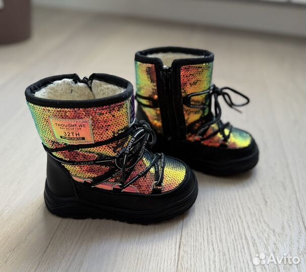 Угги сапоги зимние девочке 26 размер