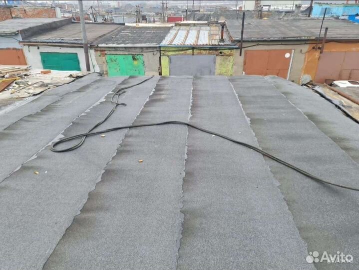 Ремонт кровли гаража