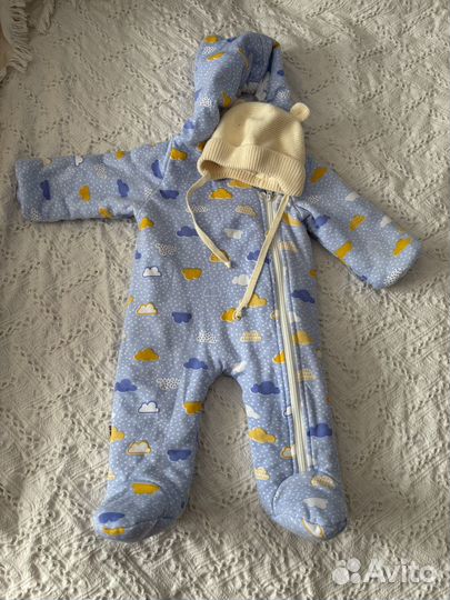 Утепленный комбинезон 68-74