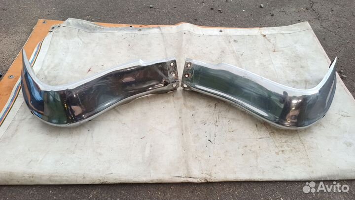 Угол переднего бампера газ 21 2 серия