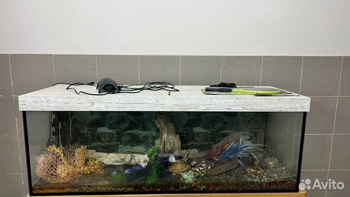 Аквариум большой бу