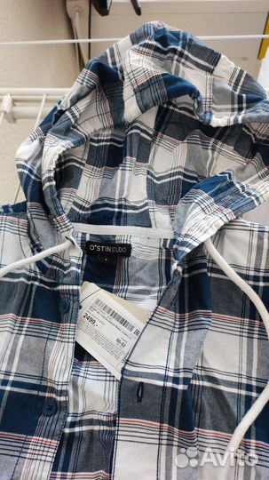 Рубашка с капюшоном