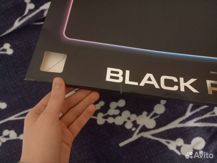 Игровой коврик для мыши с подсветкой