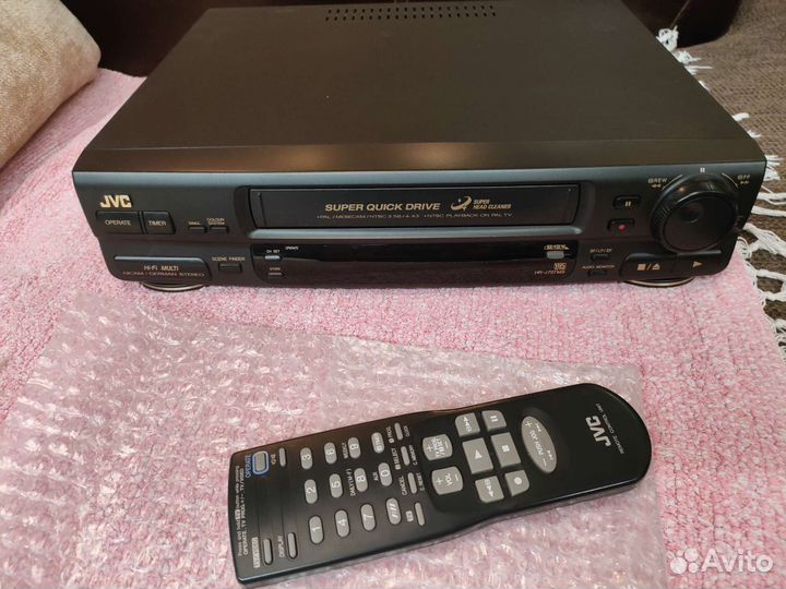 Видеомагнитофон jvc hr-j727ms Hi-Fi stereo