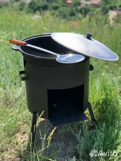 Казан чугунный узбекский в ассортименте