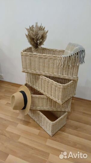 Корзина плетеная