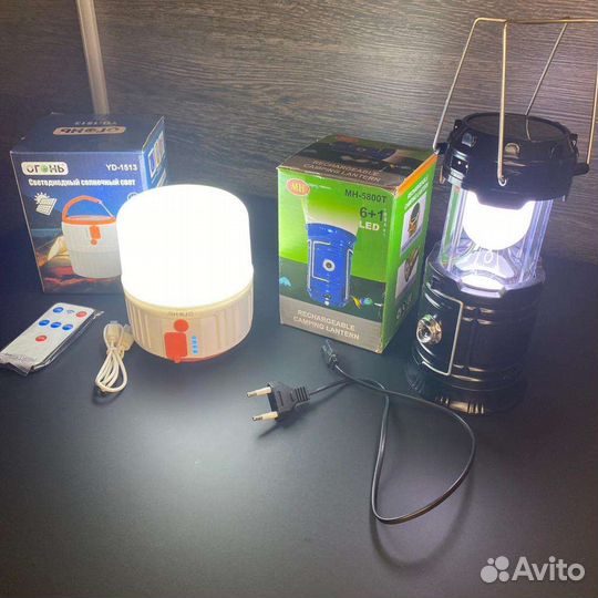Новый светильник-фонарь-powerbank для кемпинга