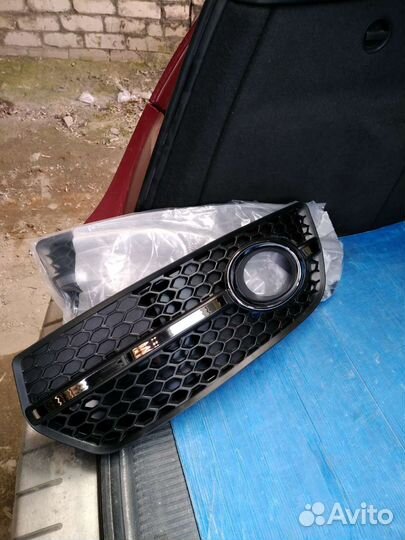 Накладка на бампер audi q5 r8