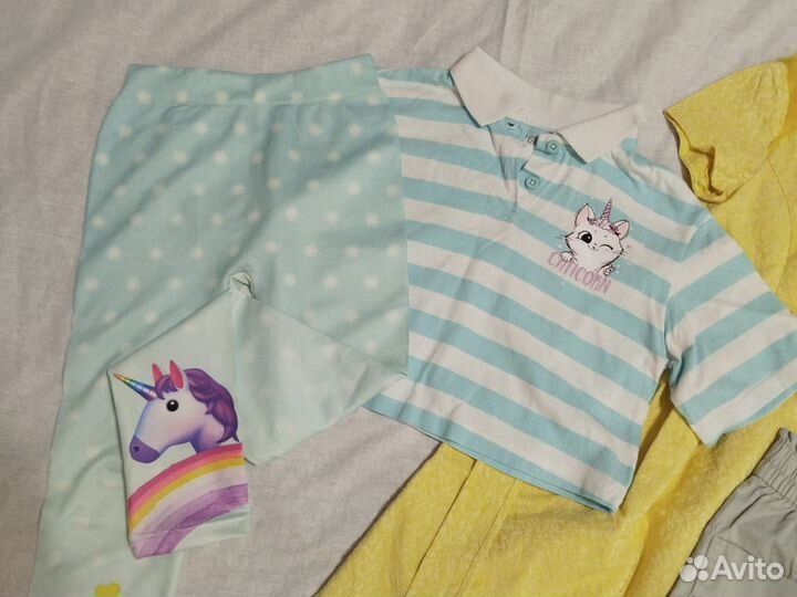 Пакет одежды на девочку 122