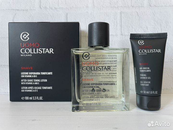 Collistar набор лосьон после бритья 100 мл + 30 мл