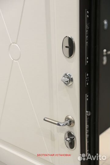 Толстая входная дверь с отличной шумоизоляцией