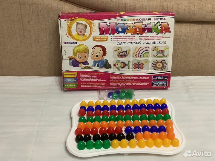 Развивающие игрушки. Мозайка