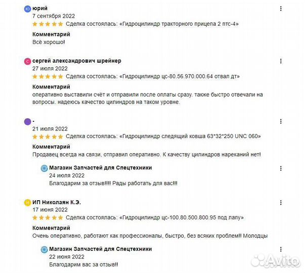 Гидроцилиндр старого образца навеска Т-150 хтз