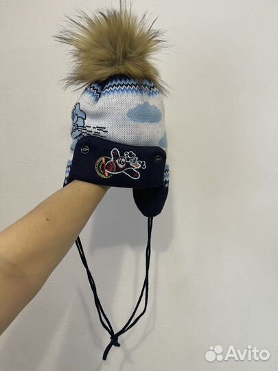 Шапка для мальчика новая зимняя