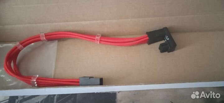 Кабель 6-pin +ATX адаптер 6pin угол 180