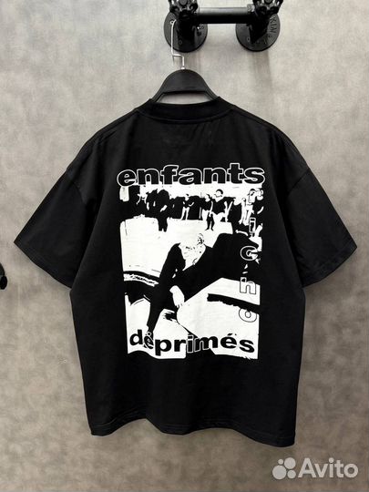 Футболка ERD оверсайз черная