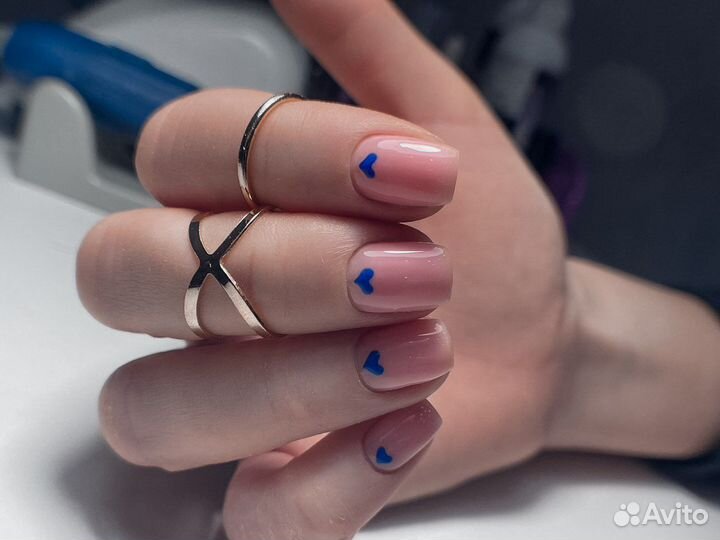 Маникюр с покрытием гель лак в салоне