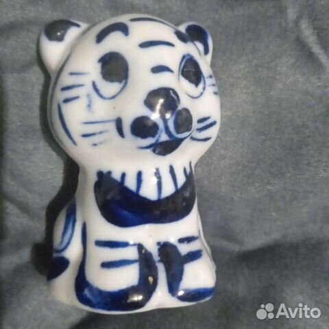 Тигрёнок гжель