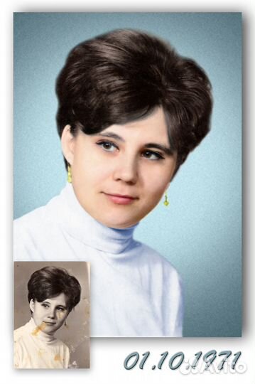 Реставрация, реконструкция, оцветнение фотографий