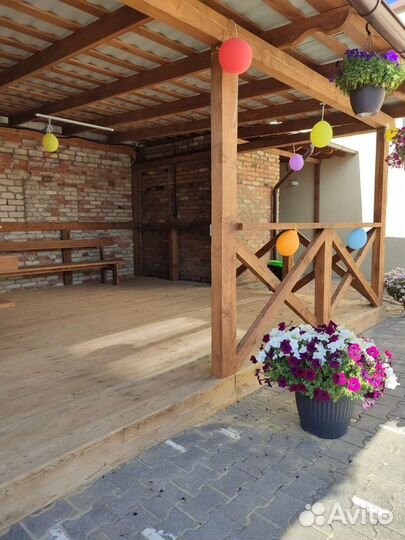 Беседка с мангалом в аренду