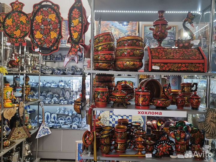 Деревянные ложки хохлома