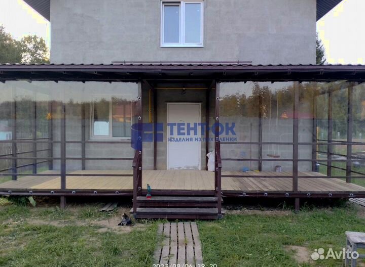 Мягкие окна для террас