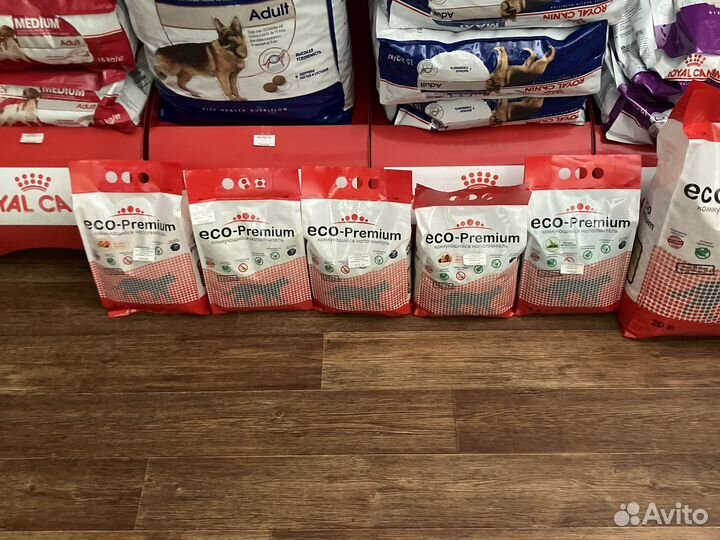 ECO-Premium комкующийся наполнитель древесный