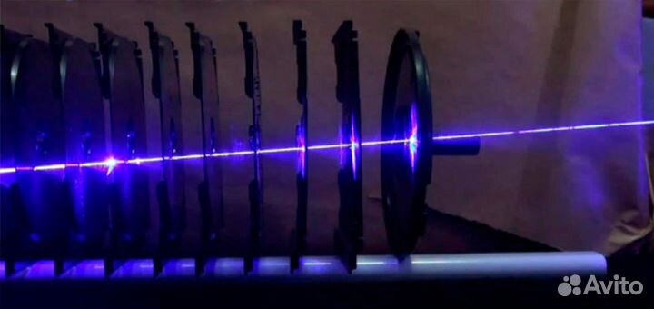 Мощный Лазер Синий дракон 80000 мВт