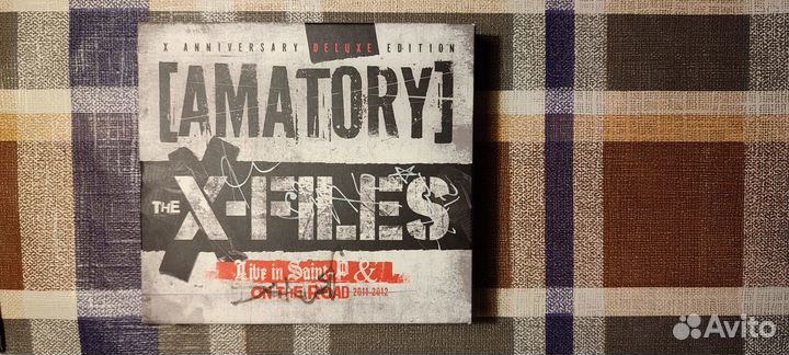 Amatory - X-Files (CD/2DVD) номерные