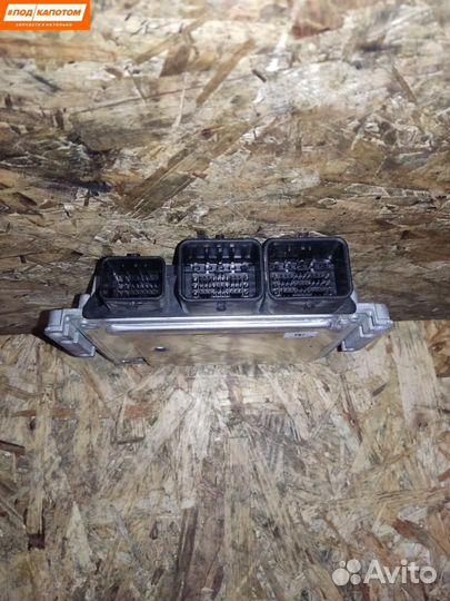 Блок управления двигателем Peugeot 9804591380