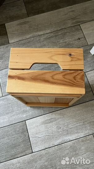 Деревянный ящик IKEA knagglig кнагглиг (малый)