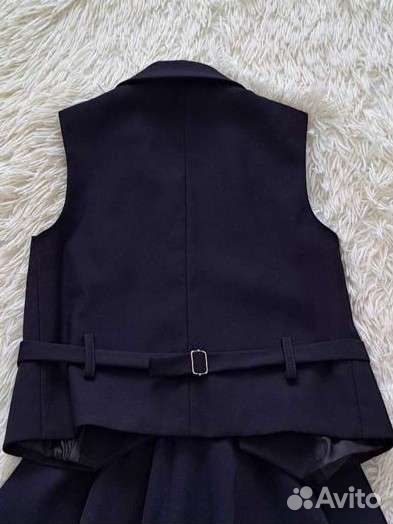 Жилетка школьная для девочки 122 128см