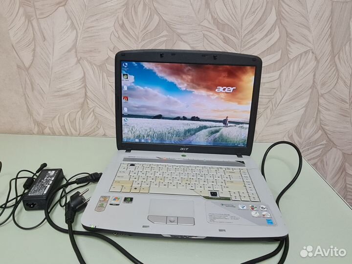 Ноутбук Acer Aspire 5520g c 8600m gs