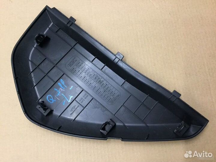 Накладка на торпедо боковая Nissan Qashqai J11