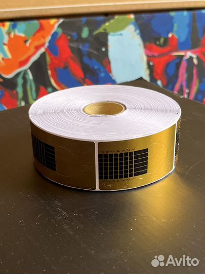 Формы прямоугольные нижние для наращивания ногтей