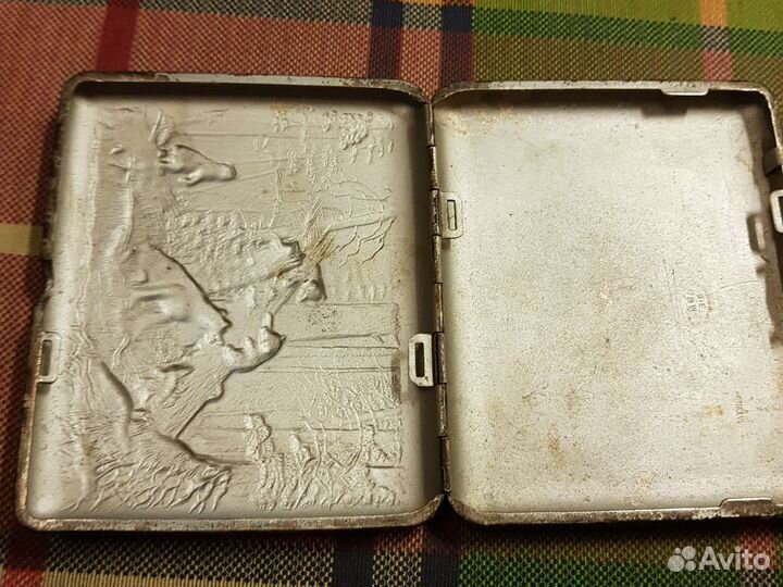 Портсигар СССР мишки