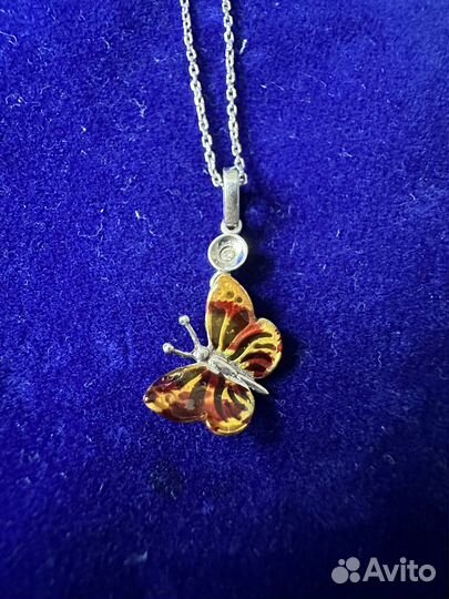 Колье Roberto Bravo серебро, бриллиант