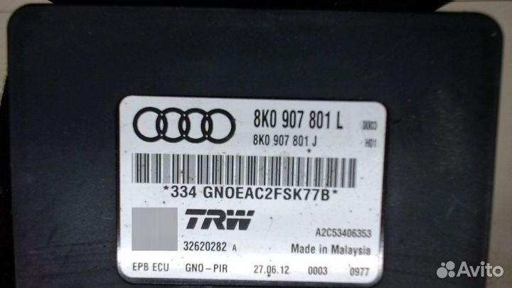 Блок управления стояночным тормозом Audi A4 (B8) A
