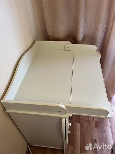 Детская кроватка+комод пеленальный